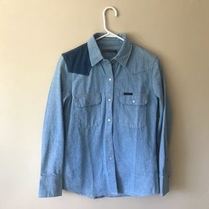 BNWT Calvin Klein western shirt size M